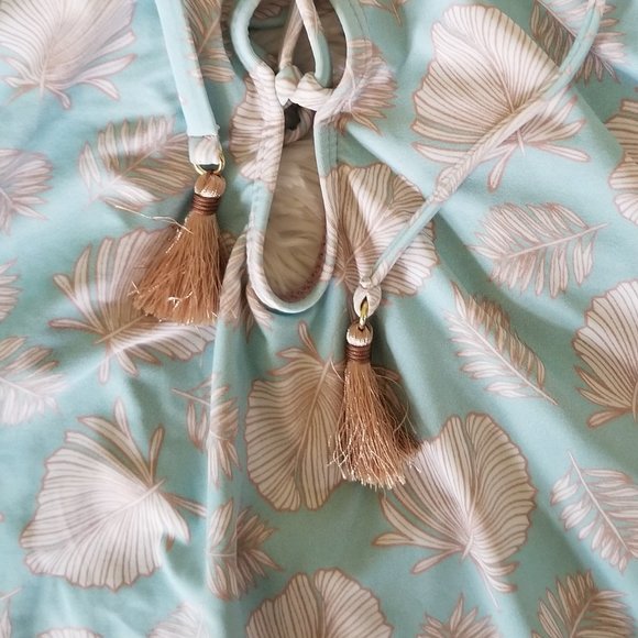 🎉HP🎉Daniel Cremieux Fleur Plunge Maillot 1 Piece Women's Size M Swimsuit NWT - Picture 4 of 16